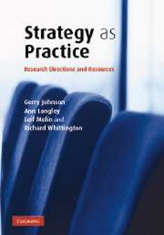 Strategy as Practice