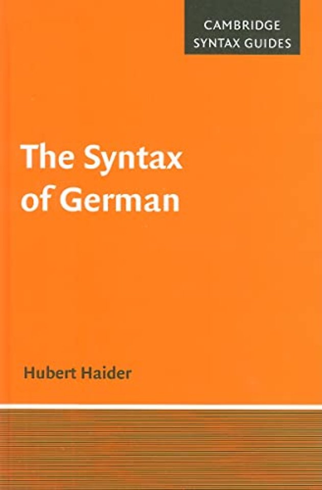 The Syntax of German