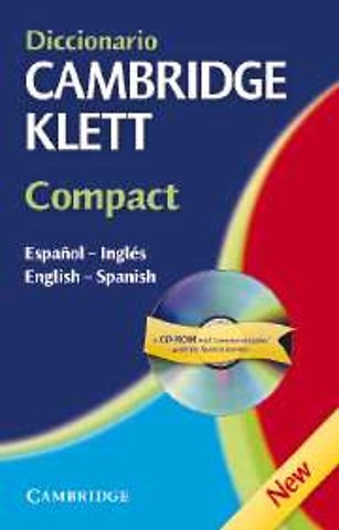 Diccionario Cambridge Klett Compact Español-Inglés/English-Spanish Hardback with CD-ROM