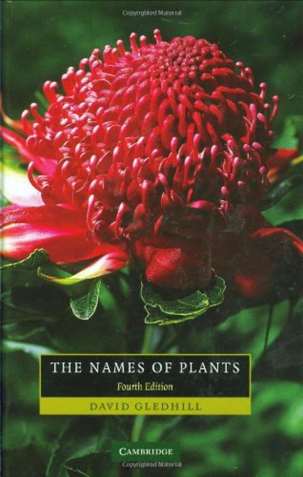 The Names of Plants