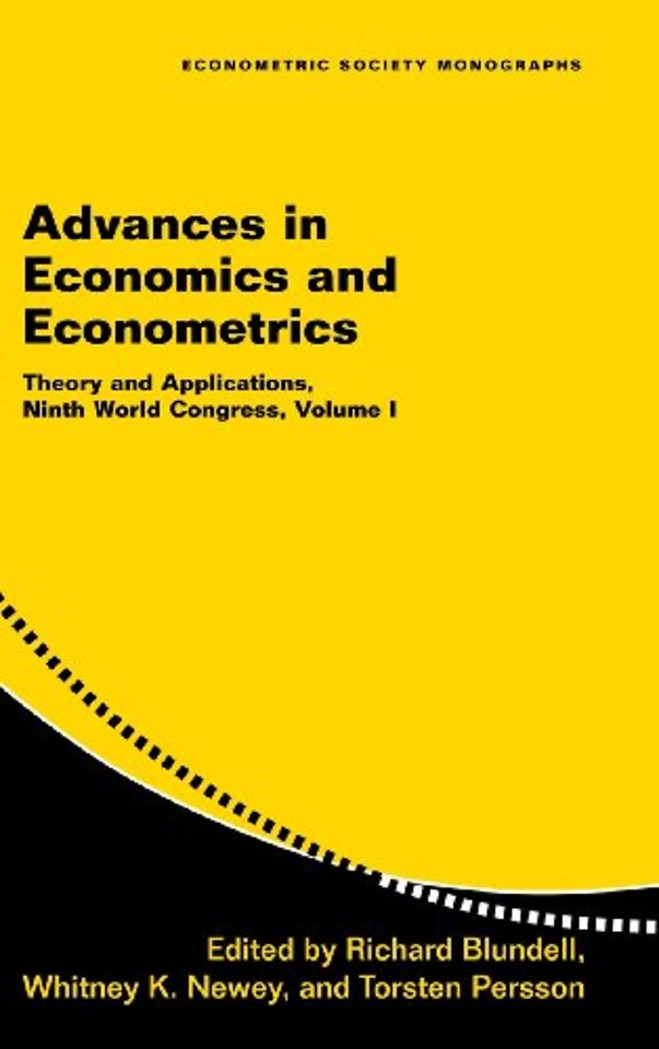 Advances in Economics and Econometrics: Volume 1