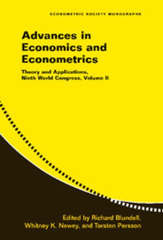 Advances in Economics and Econometrics: Volume 2