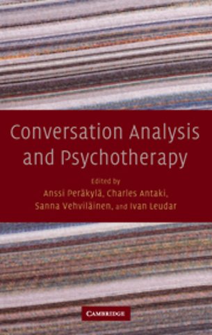 Conversation Analysis and Psychotherapy