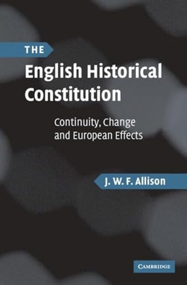 The English Historical Constitution