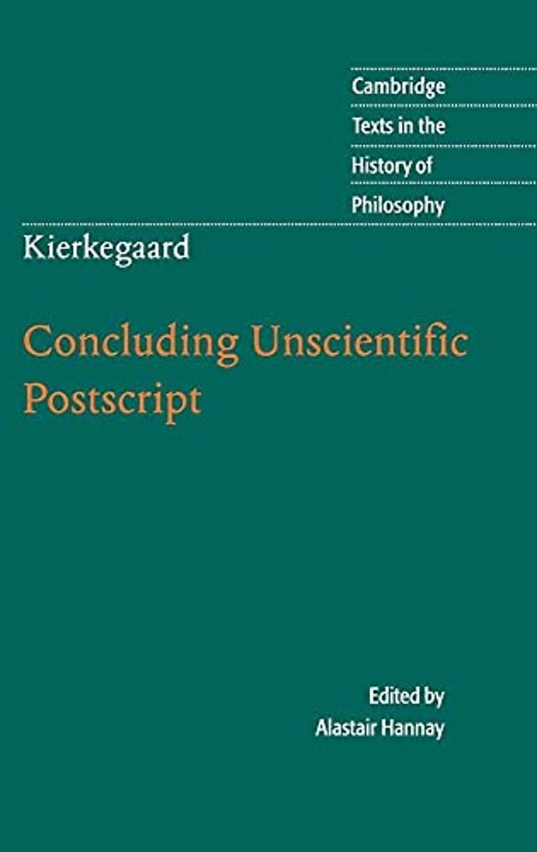 Kierkegaard: Concluding Unscientific Postscript