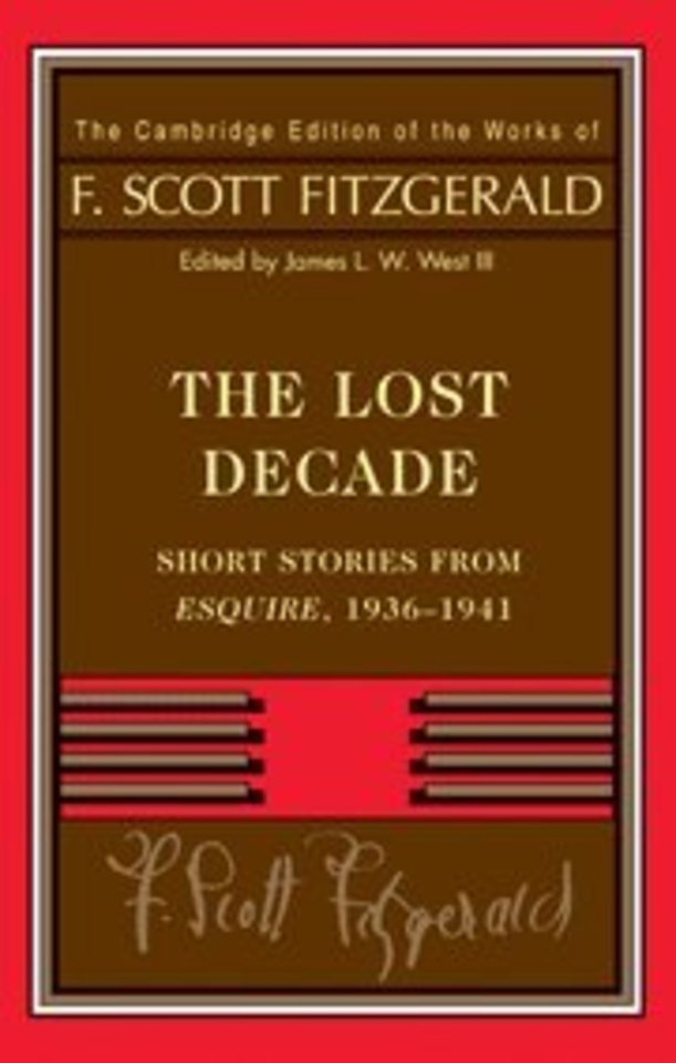 Fitzgerald: The Lost Decade