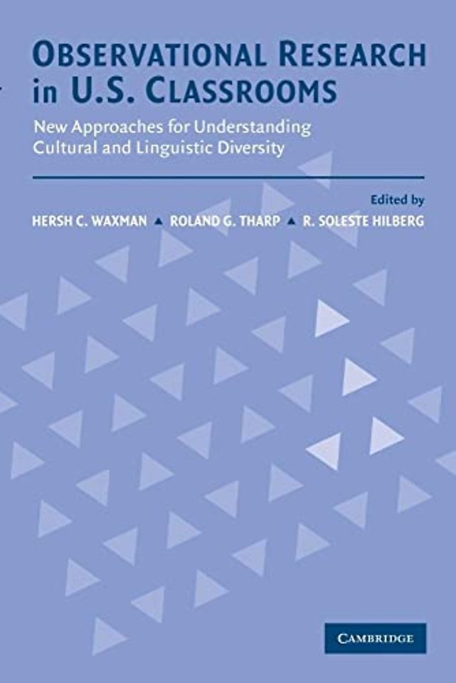 Observational Research in U.S. Classrooms