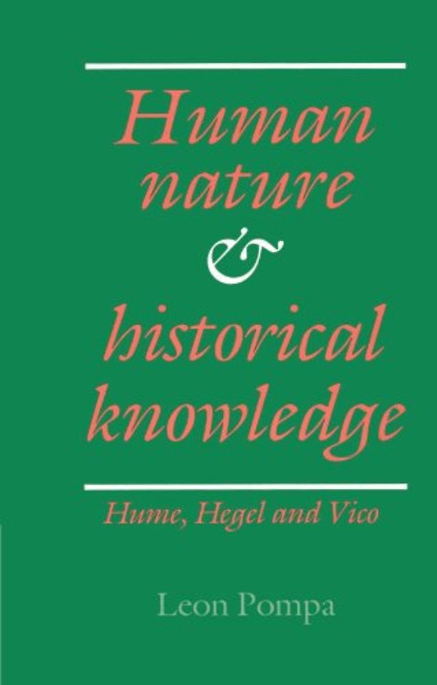 Human Nature and Historical Knowledge
