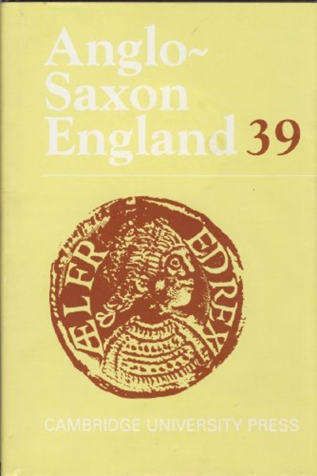 Anglo-Saxon England: Volume 39