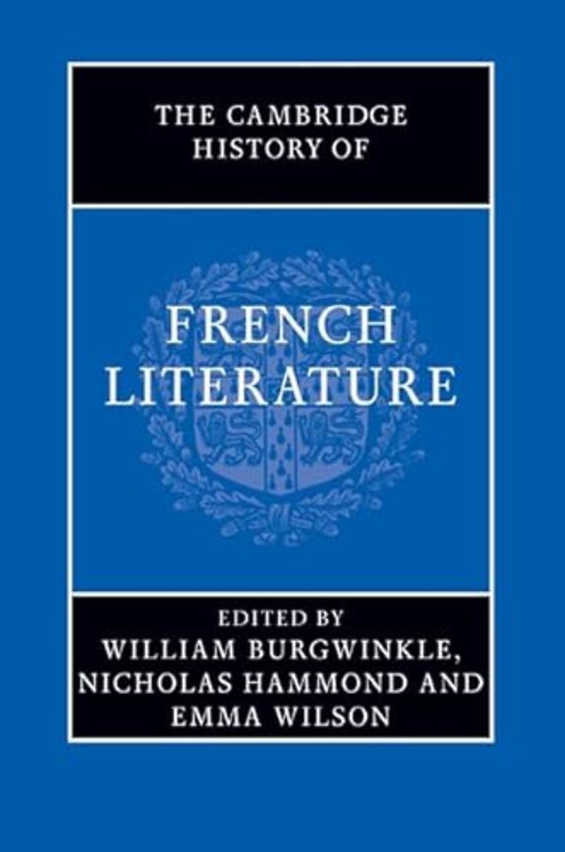 The Cambridge History of French Literature