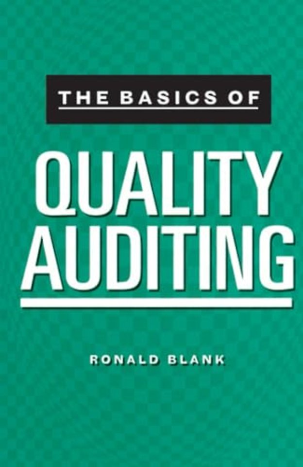 Basics of Quality Auditing