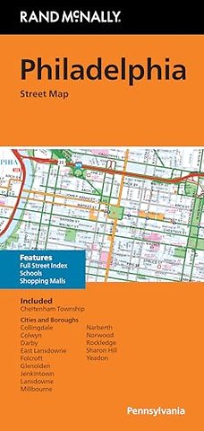 Rand McNally Folded Map: Philadelphia Street Map