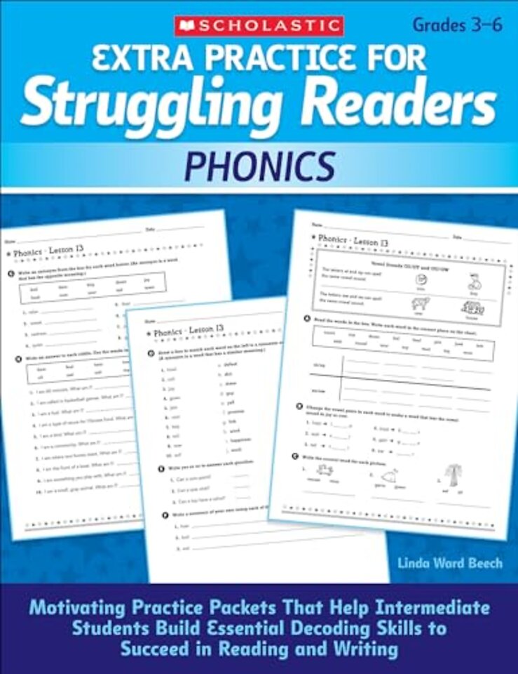 Extra Practice for Struggling Readers: Phonics