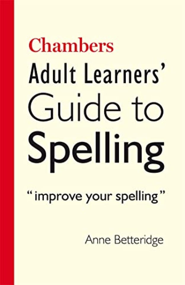 Chambers Adult Learner's Guide to Spelling