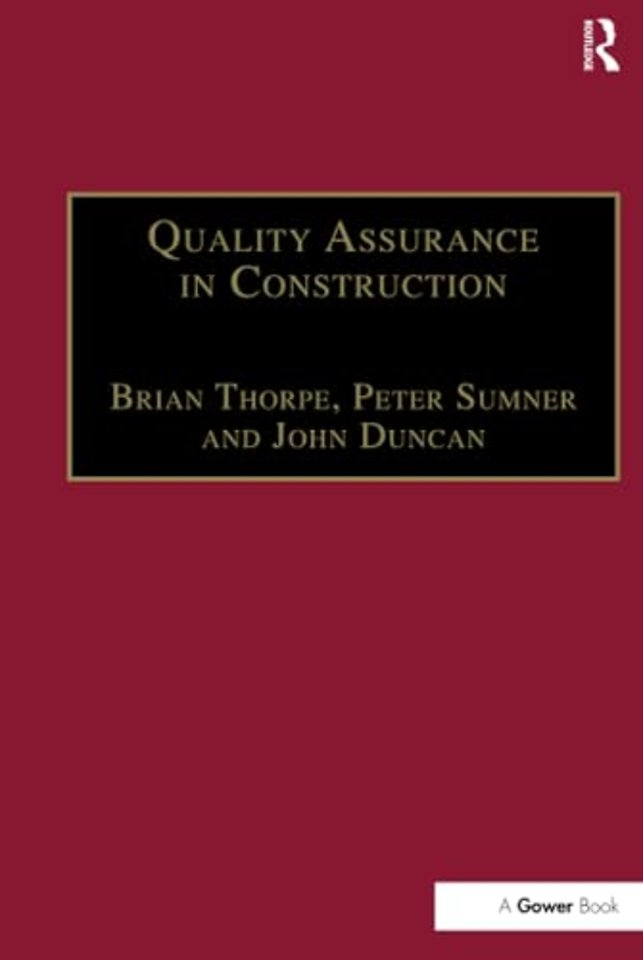 Quality Assurance in Construction