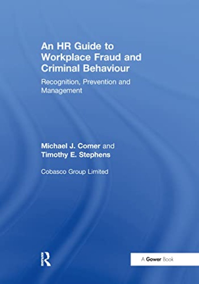 HR Guide to Workplace Fraud and Criminal Behaviour