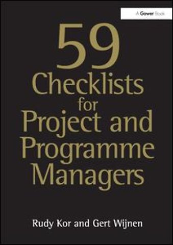 59 Checklists for Project and Programme Managers
