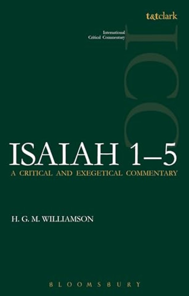 Isaiah 1-5 (ICC)