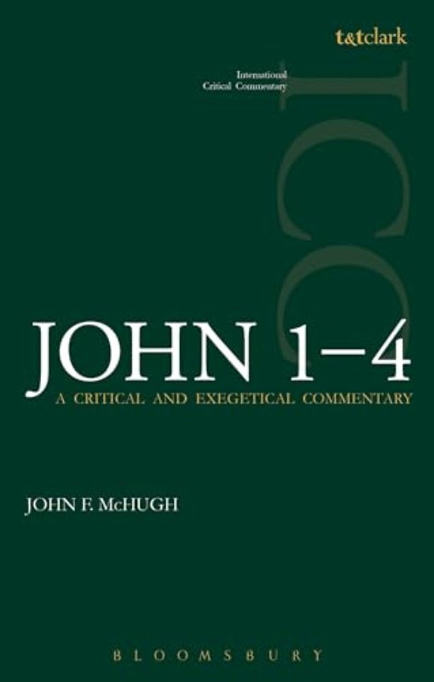 John 1-4 (ICC)