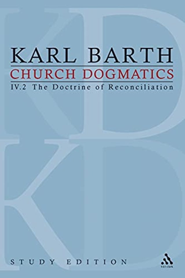 Church Dogmatics Study Edition 25