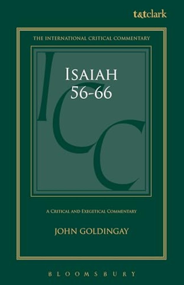 Isaiah 56-66 (ICC)