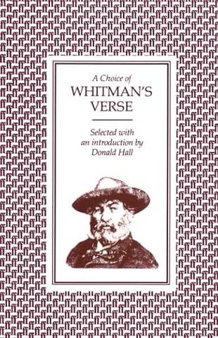 A Choice of Whitman's Verse