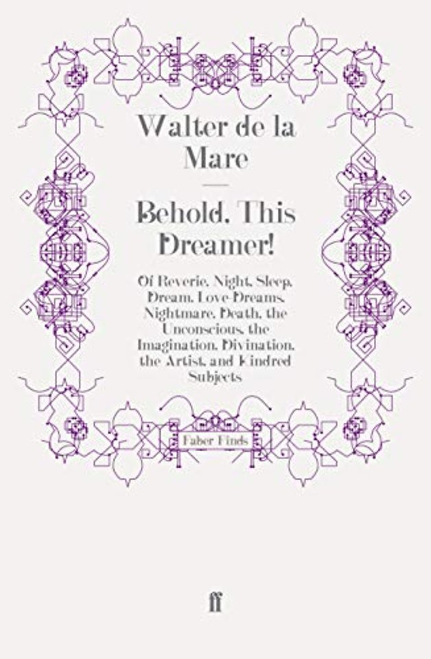 Behold, This Dreamer!