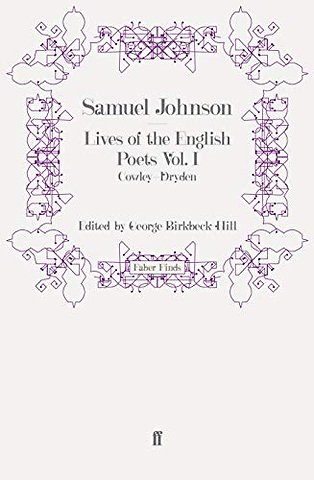 Lives of the English Poets Vol. I
