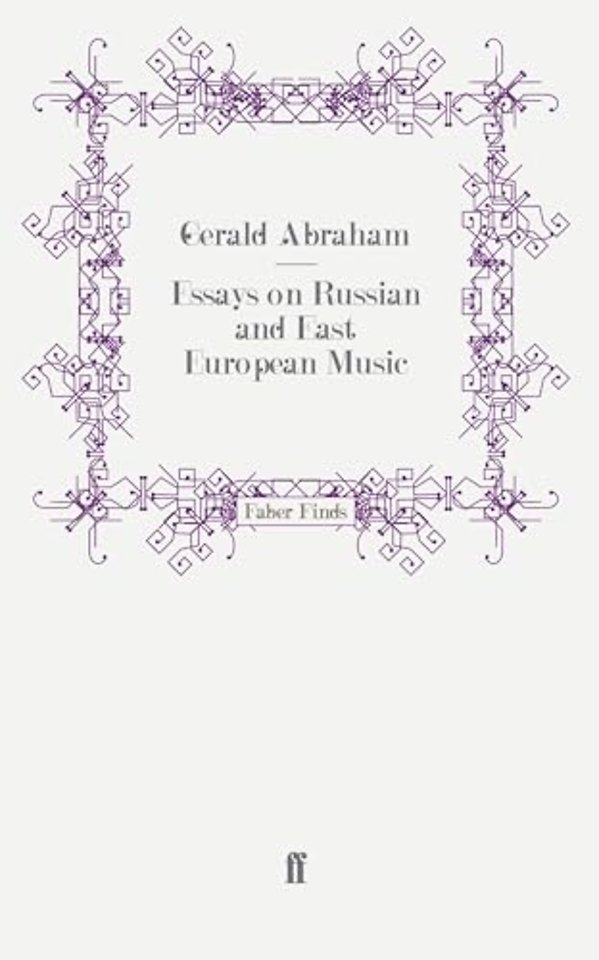 Essays on Russian and East European Music