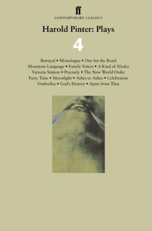 Harold Pinter: Plays 4