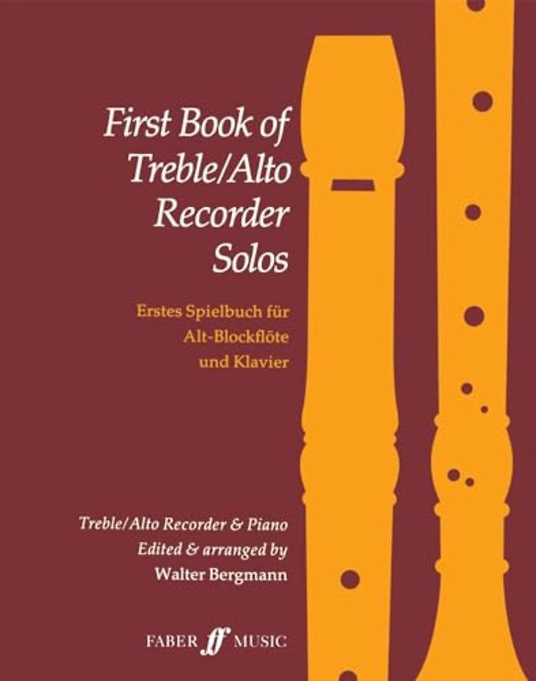 First Book of Treble/Alto Recorder Solos