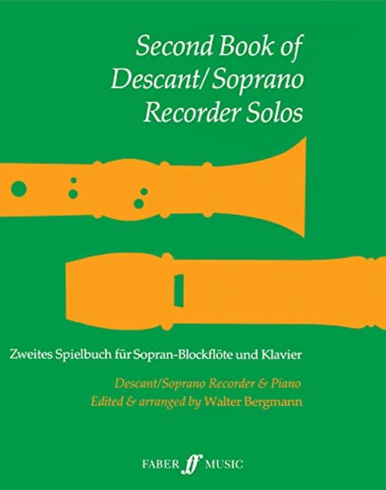 Second Book Of Descant/Soprano Recorder Solos
