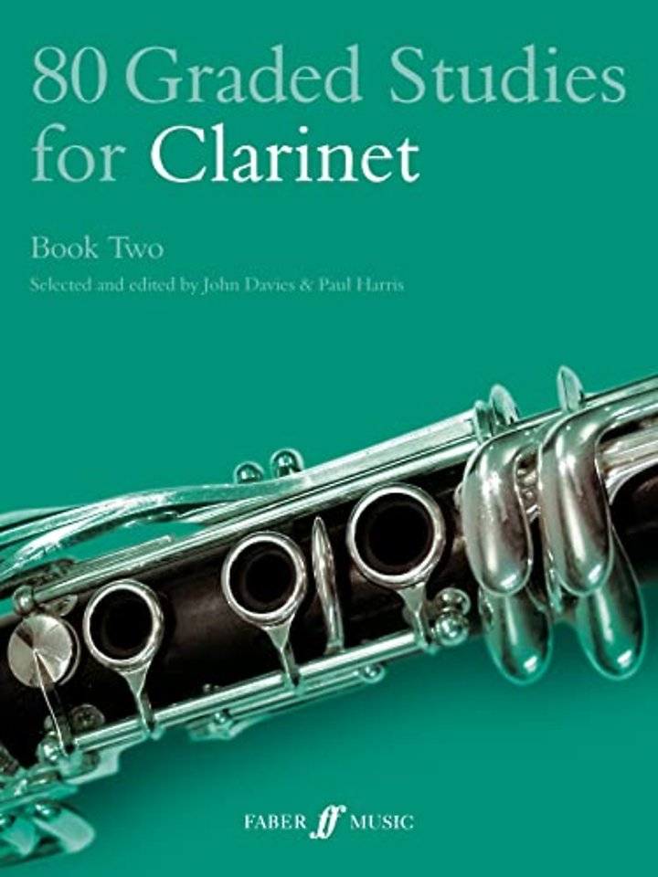 80 Graded Studies for Clarinet Book Two