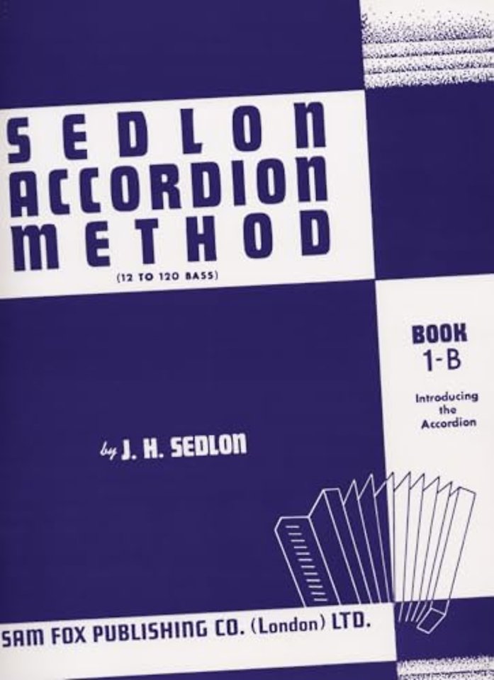 Sedlon Accordion Method Book 1B