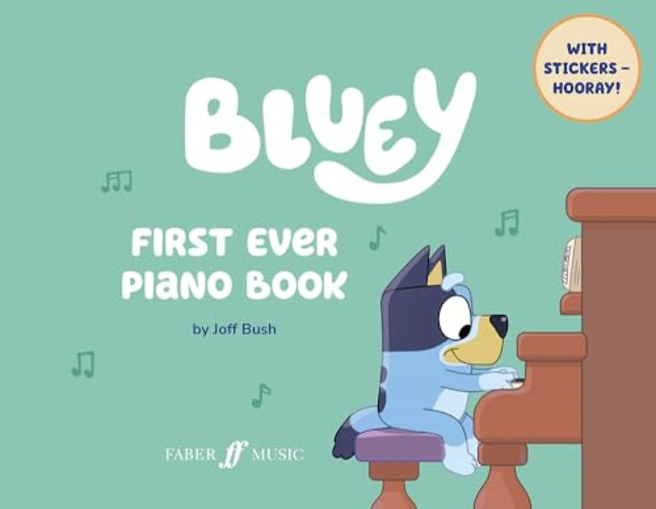Bluey: First Ever Piano Book