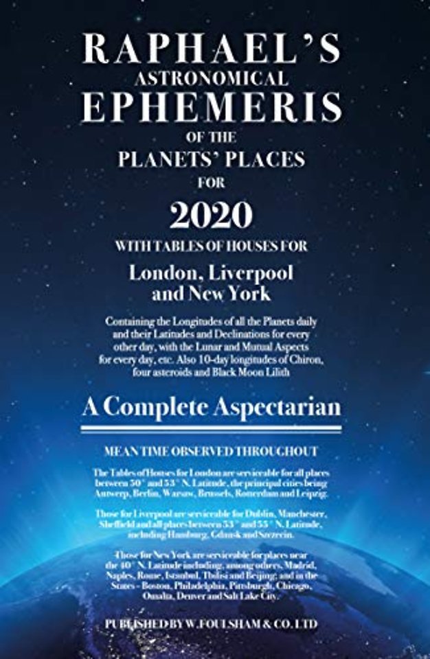 Raphael's Ephemeris 2020