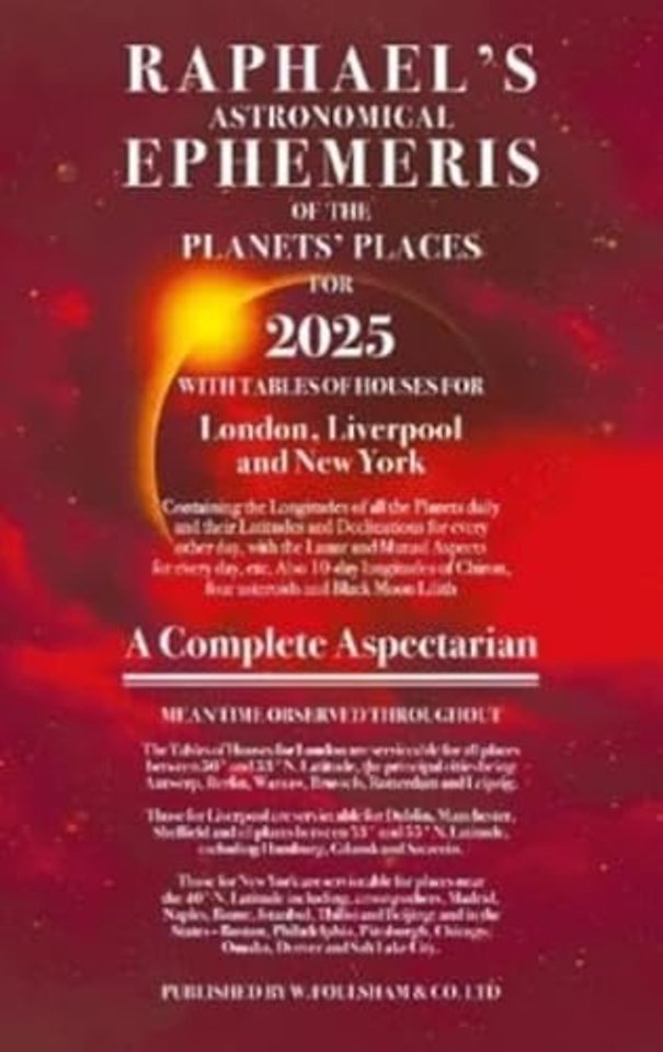 Raphael's Ephemeris 2025