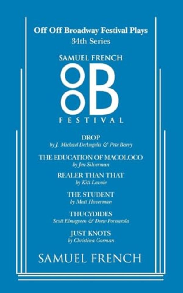 Off Off Broadway Festival Plays, 34th Series