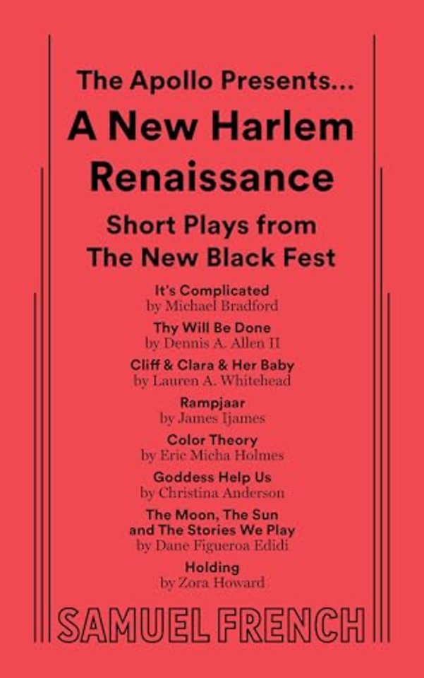 The Apollo Presents... A New Harlem Renaissance: Short Plays from The New Black Fest