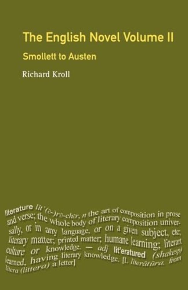 English Novel, Vol II, The