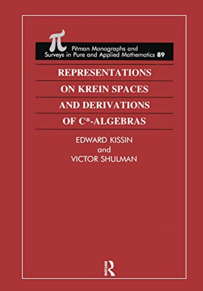 Representations on Krein Spaces [Hot] and Derivations of C*-Algebras
