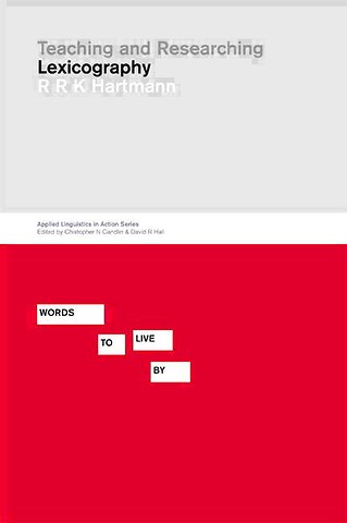 Teaching and Researching Lexicography