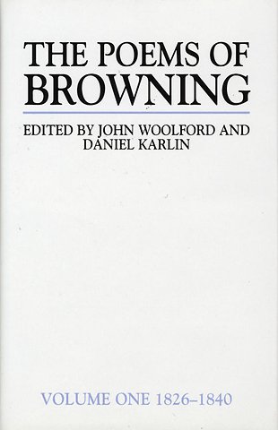 Poems of Browning: Volume One
