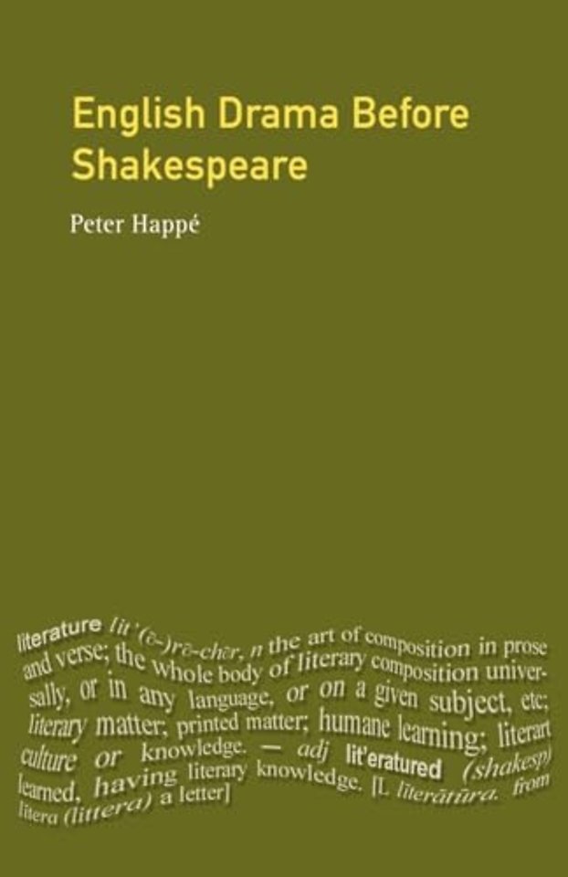 English Drama Before Shakespeare