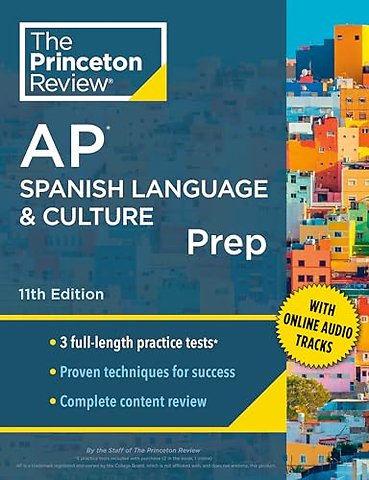 Princeton Review AP Spanish Language & Culture Prep, 2024