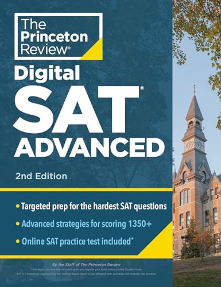 Princeton Review SAT Advanced, 2nd Edition