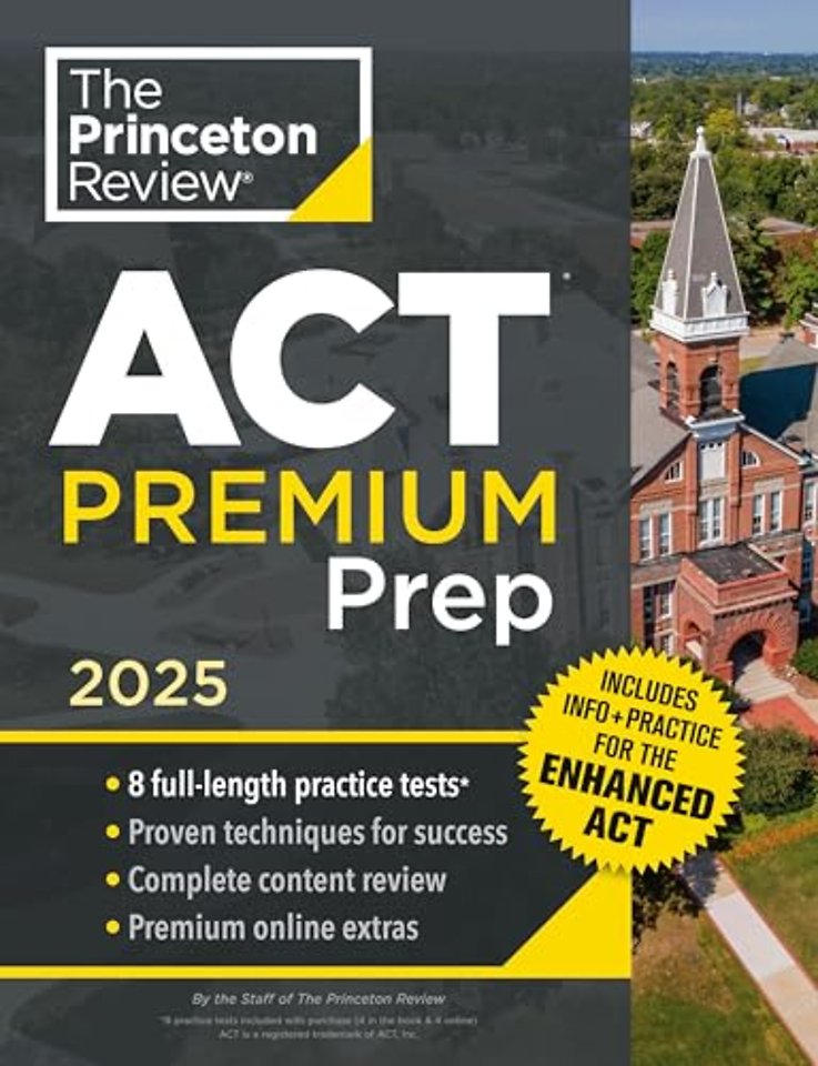 Princeton Review ACT Premium Prep, 2025