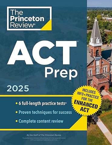 Princeton Review ACT Prep, 2025
