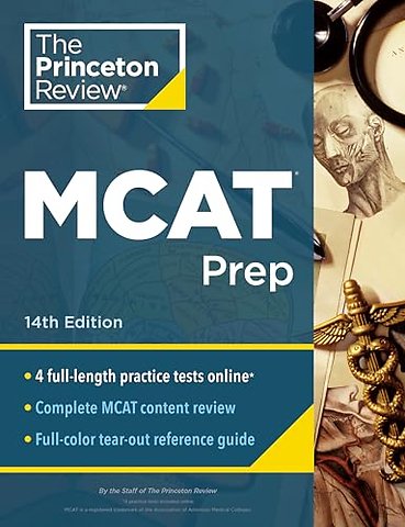 Princeton Review MCAT Prep, 14th Edition