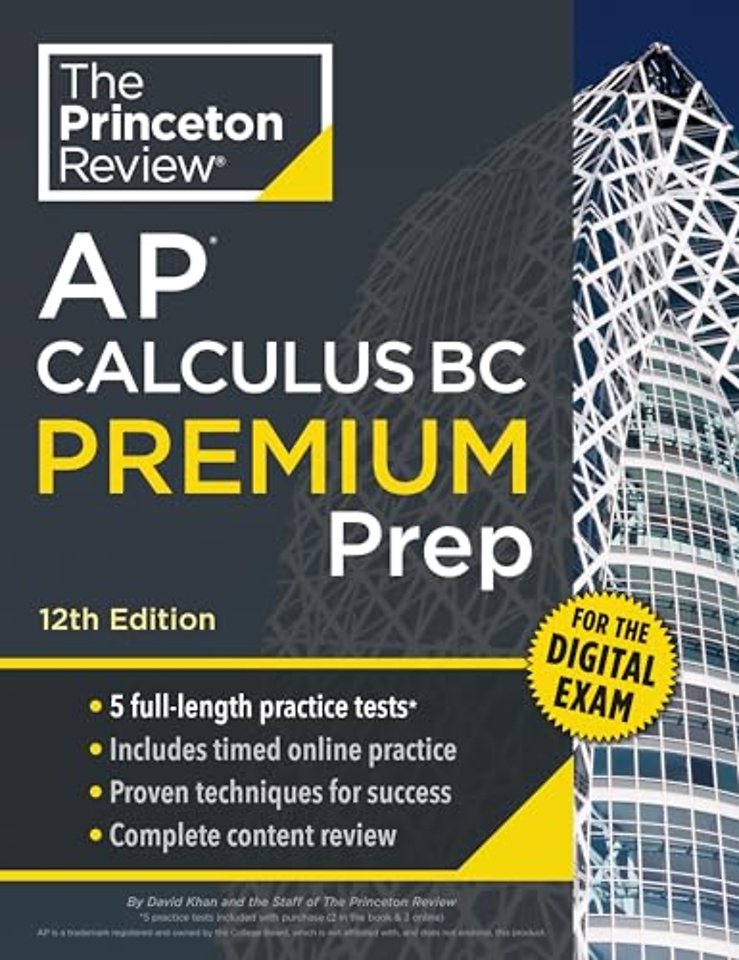 Princeton Review AP Calculus BC Premium Prep, 12th Edition